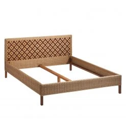 Eva Padberg Collection Bett Lanipa - Rattan / Mango massiv -Schlafzimmer Verkaufe DE 1000126925 181121 07090378 GALLERYIMAGES P000000001000126925