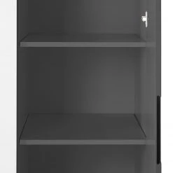 Mørteens Drehtürenschrank Lindholm - Grau / Roteiche - Breite: 154 cm -Schlafzimmer Verkaufe DE 1000127437 190325 15411200014 GALLERYIMAGES P000000001000127437