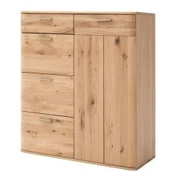 Naturoo Kommode Kvilla V - Balkaneiche Bianco teilmassiv - Balkaneiche Bianco / Eiche Bianko