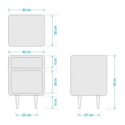 Norrwood Nachtkommode Feda II - Mango -Schlafzimmer Verkaufe DE 1000135347 181026 11441535 GALLERYIMAGES P000000001000135347
