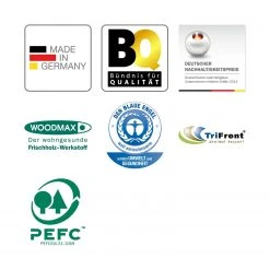 Rauch Blue Drehtürenschrank Freiham - Alpinweiß - Breite: 91 cm - Mit Spiegeltür/-en -Schlafzimmer Verkaufe DE 1000136124 181106 14152412 ICON GALLERYIMAGES P000000001000136124 icon seal