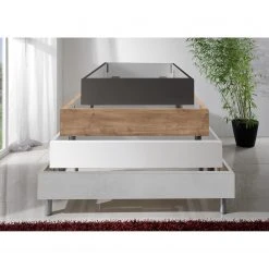 Wimex Bettgestell Easy Beds - Plankeneiche Dekor - 100 x 200cm -Schlafzimmer Verkaufe DE 1000136958 220608 030 DETAILS P000000001000136958