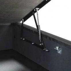 Norrwood Polsterbett Faugh - Webstoff - Graphit - 160 x 200cm -Schlafzimmer Verkaufe DE 1000138128 181026 11015807 GALLERYIMAGES P000000001000138128