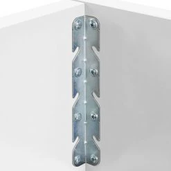 Bett SKØP IV - Hellgrau / Weiß - 140 x 200cm -Schlafzimmer Verkaufe DE 1000142445 181116 132646150 GALLERYIMAGES P000000001000142445