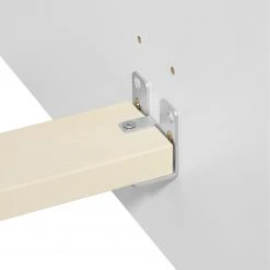 Bett SKØP IX - Hellgrau / Weiß - 140 x 200cm -Schlafzimmer Verkaufe DE 1000142623 181116 132804304 GALLERYIMAGES P000000001000142623