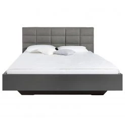 Bett SKØP VIII - Dunkelgrau / Grau - 140 x 200cm -Schlafzimmer Verkaufe DE 1000142634 181116 132848389 GALLERYIMAGES P000000001000142634