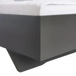 Bett SKØP VIII - Dunkelgrau / Grau - 140 x 200cm -Schlafzimmer Verkaufe DE 1000142634 181116 132849391 GALLERYIMAGES P000000001000142634