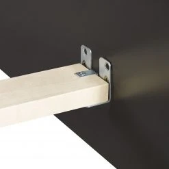 Bett SKØP VIII - Dunkelgrau / Grau - 140 x 200cm -Schlafzimmer Verkaufe DE 1000142634 181116 132850394 GALLERYIMAGES P000000001000142634