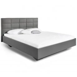 Bett SKØP VIII - Dunkelgrau / Grau - 140 x 200cm -Schlafzimmer Verkaufe DE 1000142634 210810 16174000293 DETAILS P000000001000142634