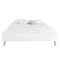 Bett SKØP XIII - Weiß - 140 x 200cm -Schlafzimmer Verkaufe DE 1000142640 181116 132913443 GALLERYIMAGES P000000001000142640