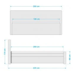 Fredriks Boxspringbett Elsene - Webstoff -Schlafzimmer Verkaufe DE 1000143693 181116 155542102 GALLERYIMAGES P000000001000143693