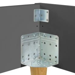 Bett SKØP VI - Dunkelgrau / Grau - 160 x 200cm -Schlafzimmer Verkaufe DE 1000143980 181116 133138274 GALLERYIMAGES P000000001000143980