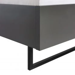 Bett SKØP XI - Dunkelgrau / Grau - 180 x 200cm -Schlafzimmer Verkaufe DE 1000144366 181116 133416426 GALLERYIMAGES P000000001000144366