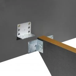 Bett SKØP XI - Dunkelgrau / Grau - 180 x 200cm -Schlafzimmer Verkaufe DE 1000144366 181116 133416429 GALLERYIMAGES P000000001000144366