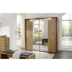 Wiemann Schwebetürenschrank Innsbruck - Erle, teilmassiv - Höhe: 197 cm - Breite: 200 cm -Schlafzimmer Verkaufe DE 1000144633 181123 08173400031 MOOD GALLERYIMAGES P000000001000144633 mood