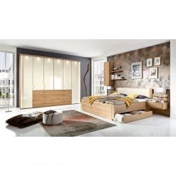 Wiemann Drehtürenschrank Lido I - Eiche, teilmassiv - Höhe: 216 cm -Schlafzimmer Verkaufe DE 1000144668 181123 08175500130 MOOD GALLERYIMAGES P000000001000144668 mood