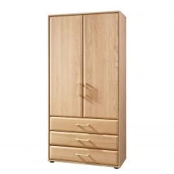 Wiemann Drehtürenschrank Lido - Eiche, teilmassiv