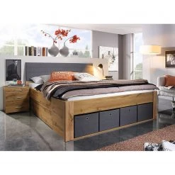 Rauch Orange Bett Scala II - Eiche Wotan Dekor - 180 x 200cm -Schlafzimmer Verkaufe DE 1000145015 181212 14080900138 MOOD GALLERYIMAGES P000000001000145015 mood
