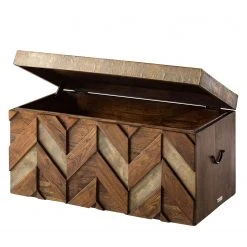 Ars manufacti Truhe Yao - Akazie massiv / Metall - Akazie / Gold -Schlafzimmer Verkaufe DE 1000145300 190509 16072000024 GALLERYIMAGES P000000001000145300