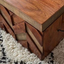 Ars manufacti Truhe Yao - Akazie massiv / Metall - Akazie / Gold -Schlafzimmer Verkaufe DE 1000145300 190605 11063200006 GALLERYIMAGES P000000001000145300