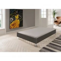 Wimex Bettgestell Level - Graphit - 100 x 200cm -Schlafzimmer Verkaufe DE 1000148483 181207 07180100081 MOOD GALLERYIMAGES P000000001000148483 mood