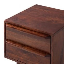 Ars manufacti Nachtkommode Baxley - Akazie massiv / Metall - Akazie / Gold -Schlafzimmer Verkaufe DE 1000149750 200114 15525600007 DETAILS P000000001000149750