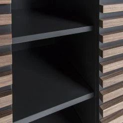 Norrwood Highboard Kipra - Echtholzfurnier - Walnuss / Graphit -Schlafzimmer Verkaufe DE 1000150233 181214 16440300088 GALLERYIMAGES P000000001000150233