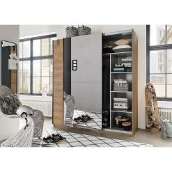 Wimex Schwebetürenschrank Cardiff - Breite: 135 cm - Mit Spiegeltür/-en -Schlafzimmer Verkaufe DE 1000151777 210107 16361300003 MOOD DETAILS P000000001000151777 mood