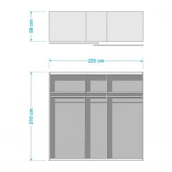 Wimex Drehtürenschrank Stockholm -Schlafzimmer Verkaufe DE 1000151796 190129 06084200082 GALLERYIMAGES P000000001000151796
