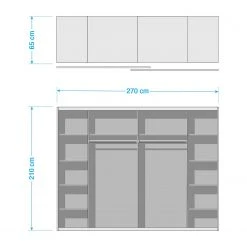 Wimex Schwebetürenschrank Stockholm -Schlafzimmer Verkaufe DE 1000151797 190129 06084200088 GALLERYIMAGES P000000001000151797
