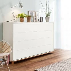 Mørteens Schrankbett Lindholm - 140 x 200cm - Bonellfederkernmatratze -Schlafzimmer Verkaufe DE 1000153366 190328 16264000013 MOOD GALLERYIMAGES P000000001000153366 mood