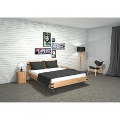 Naturoo Massivholzbett Morogoro I - Wildeiche, geölt - 160 x 200cm -Schlafzimmer Verkaufe DE 1000153471 190717 06112500023 MOOD DETAILS P000000001000153471 mood