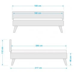 Ars Natura Massivholzbett Kampala - Wildeiche, geölt - 180 x 200cm -Schlafzimmer Verkaufe DE 1000153483 210707 14033800041 SKETCH DETAILS P000000001000153483 sketch