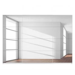 Schwebetürenschrank SKØP reflect - Alpinweiß - Höhe: 222 cm - Breite: 315 cm - 3 -Schlafzimmer Verkaufe DE 1000154826 190204 12380000097 GALLERYIMAGES P000000001000154826