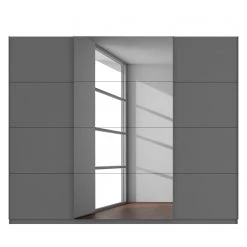Schwebetürenschrank SKØP  pure reflect+ - Graphit - Höhe: 222 cm - Breite: 270 cm - 3 -Schlafzimmer Verkaufe DE 1000154957 190204 12380300225 GALLERYIMAGES P000000001000154957