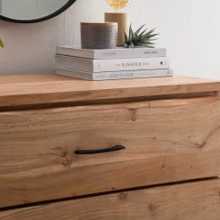 Ars Natura Kommode Vardo - Akazie massiv / Metall - Akazie / Schwarz -Schlafzimmer Verkaufe DE 1000166790 200720 14105200002 MOOD DETAILS P000000001000166790 mood