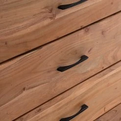 Ars Natura Kommode Vardo - Akazie massiv / Metall - Akazie / Schwarz -Schlafzimmer Verkaufe DE 1000166790 200720 14105200006 MOOD DETAILS P000000001000166790 mood