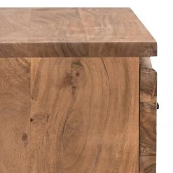 Ars Natura Kommode Vardo - Akazie massiv / Metall - Akazie / Schwarz -Schlafzimmer Verkaufe DE 1000166790 200724 06192800014 DETAILS P000000001000166790