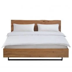 Ars Natura Massivholzbett Vardo - Akazie massiv / Metall - Akazie / Schwarz -Schlafzimmer Verkaufe DE 1000166806 191030 08503300027 DETAILS P000000001000166806