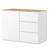 Temahome Kommode Join - Eiche / Weiß