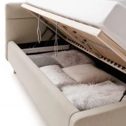 Meise.möbel Polsterbett Lotte - Webstoff - Beige - 180 x 200cm -Schlafzimmer Verkaufe DE 1000173832 190522 13574300135 GALLERYIMAGES P000000001000173832