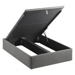 Mørteens Polsterbett El Ancor - Webstoff - Grau - 160 x 200cm -Schlafzimmer Verkaufe DE 1000174140 190723 15232600259 DETAILS P000000001000174140