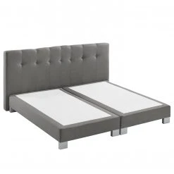 Fredriks Boxspringbett Royal Night - inkl. Topper - Rauchgrau - 200 x 200cm - Kein Bettkasten -Schlafzimmer Verkaufe DE 1000174155 190726 13351400101 DETAILS P000000001000174155