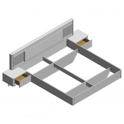 Loftscape Schlafzimmerset Tromoy (4-teilig) - Braun -Schlafzimmer Verkaufe DE 1000175610 190705 06262100335 DETAILS P000000001000175610