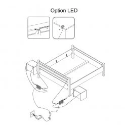 Loftscape Schlafzimmerset Skalavik (4-teilig) - Braun 35 Loftscape Schlafzimmerset Skalavik (4-teilig) - Braun -Schlafzimmer Verkaufe DE 1000175611 190705 06262300360 SKETCH DETAILS P000000001000175611 sketch