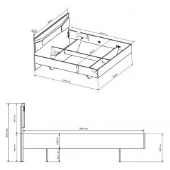 Loftscape Schlafzimmerset Vinstra (6-teilig) - Braun -Schlafzimmer Verkaufe DE 1000175614 190705 06262700406 SKETCH DETAILS P000000001000175614 sketch