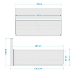Naturoo Boxspringbett Moneta - Webstoff - Eiche massiv - Grau - 180 x 200cm - Doppelmatratze H2/H3 -Schlafzimmer Verkaufe DE 1000175854 210902 06534400019 SKETCH DETAILS P000000001000175854 sketch