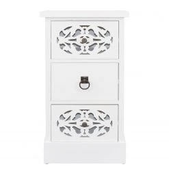 Ridgevalley Kommode Jabiru - Weiß - Höhe: 71 cm