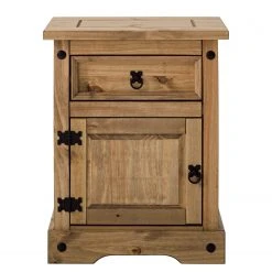 Maison Belfort Nachtkommode Finca Rustica - Kiefer massiv - Kiefer Natur -Schlafzimmer Verkaufe DE 1000178033 200212 13141500047 DETAILS P000000001000178033