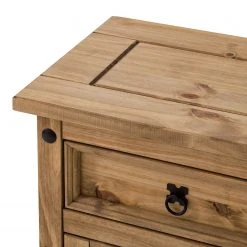 Maison Belfort Nachtkommode Finca Rustica - Kiefer massiv - Kiefer Natur -Schlafzimmer Verkaufe DE 1000178033 200212 13141600051 DETAILS P000000001000178033